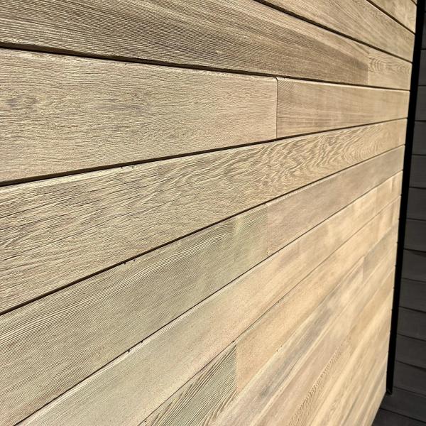 Réalisation - Rénovation bardage en bois