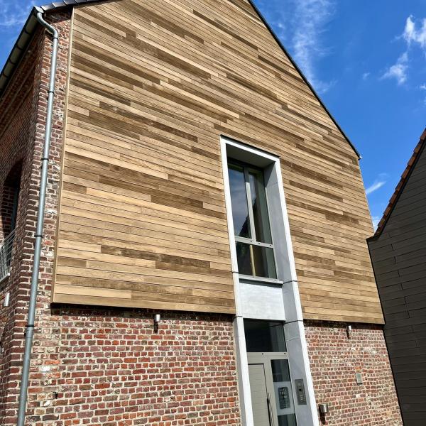 Réalisation - Rénovation bardage en bois